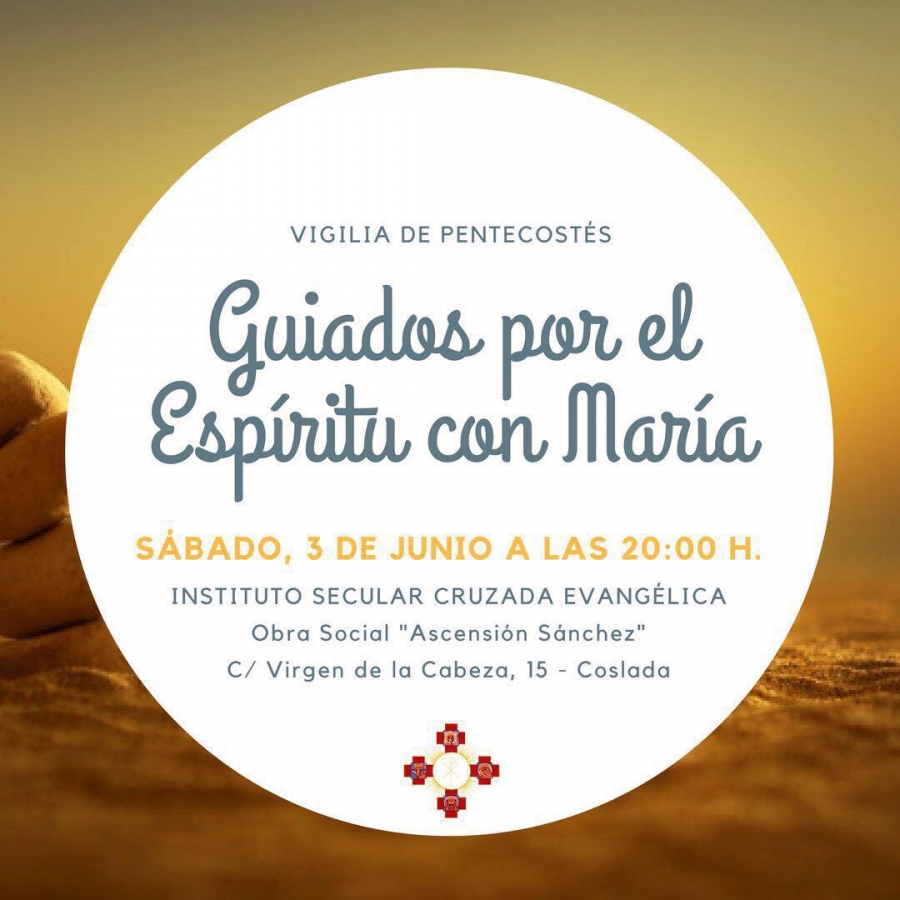 Archidiocesis de Madrid La Cruzada Evangélica celebra una vigilia de Pentecostés