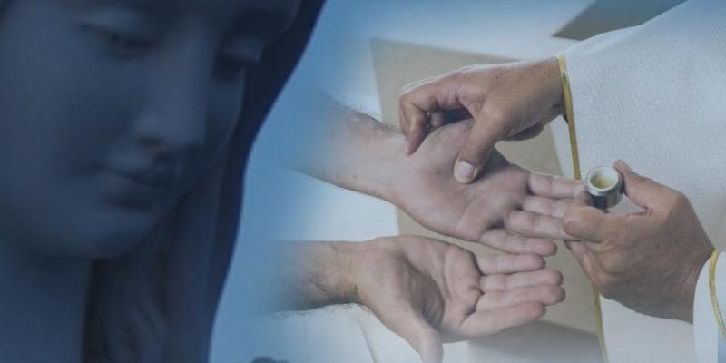 San Sebasti&aacute;n M&aacute;rtir de San Sebasti&aacute;n de los Reyes reza por los enfermos en la festividad de la Virgen de Lourdes