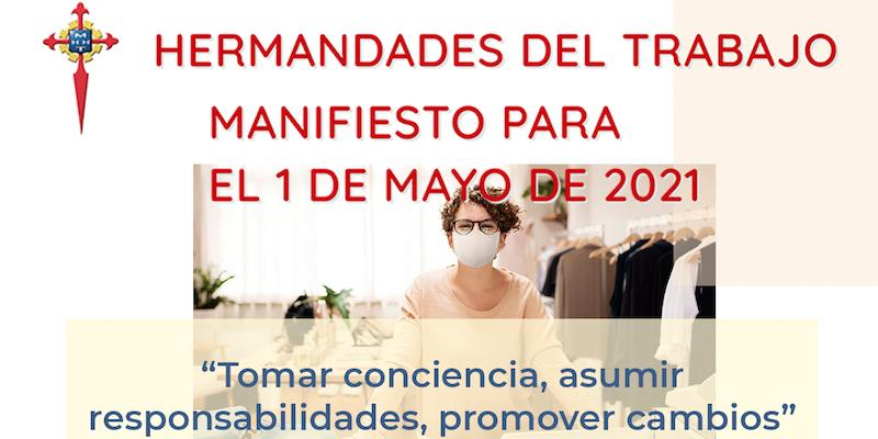 Manifiesto de Hermandades del Trabajo ante el 1&ordm; de Mayo: 'Tomar conciencia, asumir responsabilidades, promover cambios'