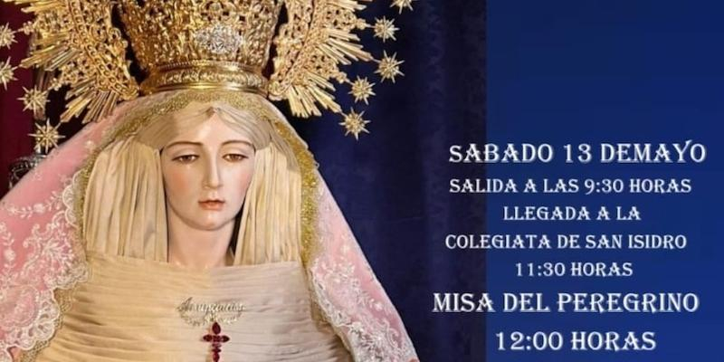 La Hermandad de la Borriquita convoca un rosario peregrino de la aurora en el marco del Año Santo de san Isidro