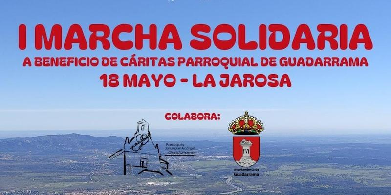Este sábado tendrá lugar la I Marcha Solidaria a beneficio de Cáritas parroquial de Guadarrama