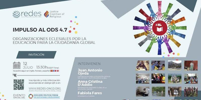 REDES organiza un webinar con el tema 'Organizaciones eclesiales por la Educaci&oacute;n para la Ciudadan&iacute;a Global'