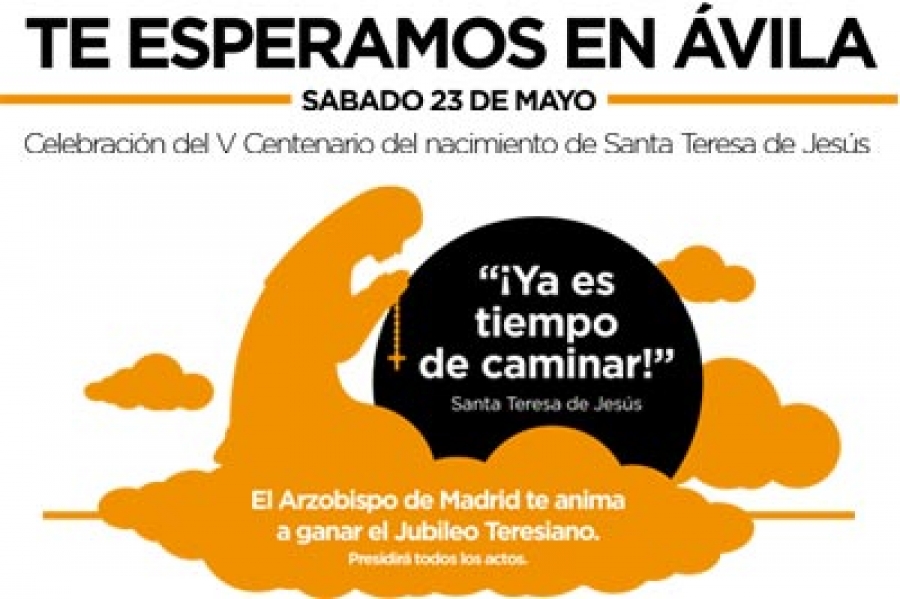 El Arzobispo de Madrid anima a sus diocesanos a peregrinar y ganar el Jubileo Teresiano