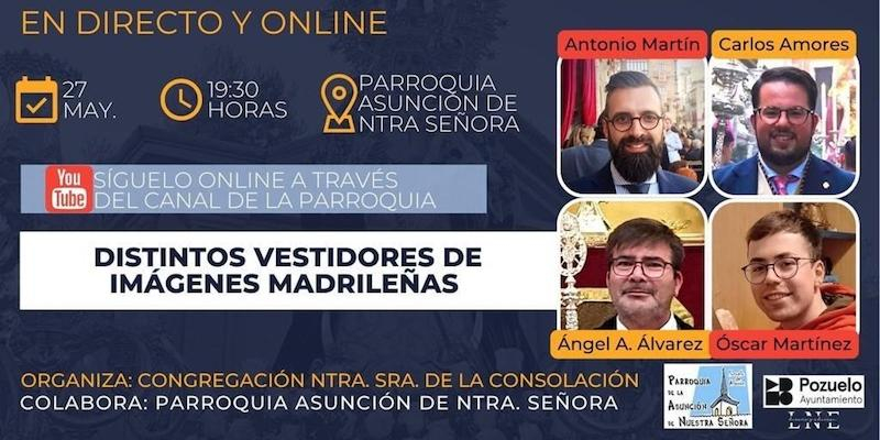 Asunci&oacute;n de Nuestra Se&ntilde;ora de Pozuelo acoge este s&aacute;bado una mesa redonda titulada 'El arte de vestir a la Virgen'