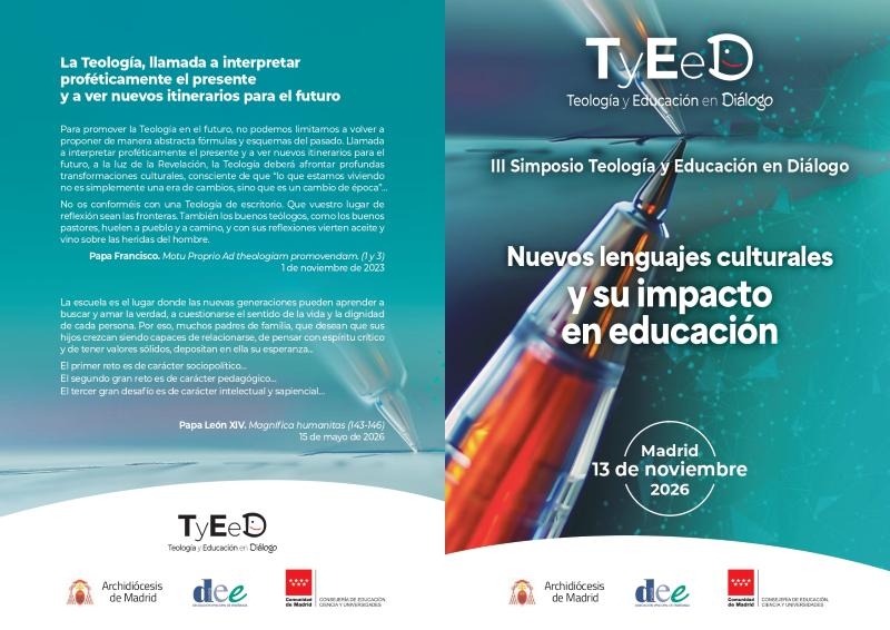 La educaci&oacute;n ante los nuevos lenguajes culturales, eje del III Simposio Teolog&iacute;a y Educaci&oacute;n en Di&aacute;logo