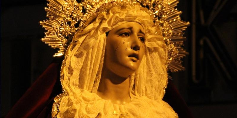 San Ramón Nonato inaugura la Semana Santa con la salida procesional del Santísimo Cristo del Perdón
