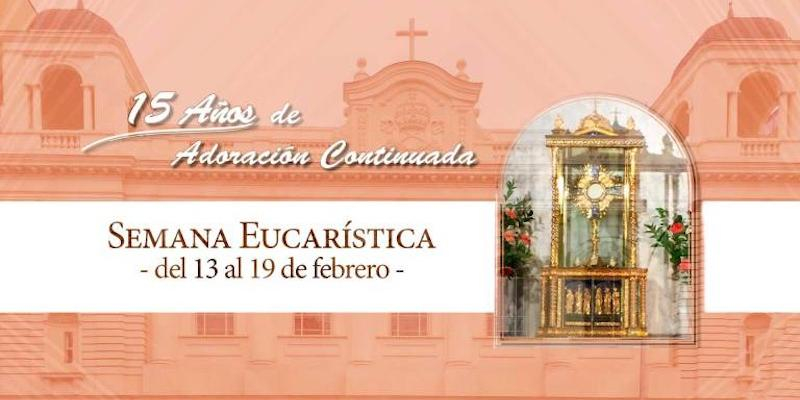 Los Doce Apóstoles convoca una Semana Eucarística para celebrar 15 años de adoración continuada