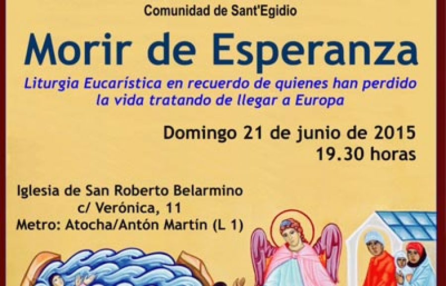 Liturgia Eucar&iacute;stica en recuerdo de quienes han perdido la vida tratando de llegar a Europa