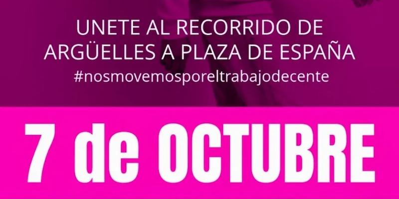 Juan Carlos Antona invita a participar en un acto de calle en la Jornada Mundial por el Trabajo Decente