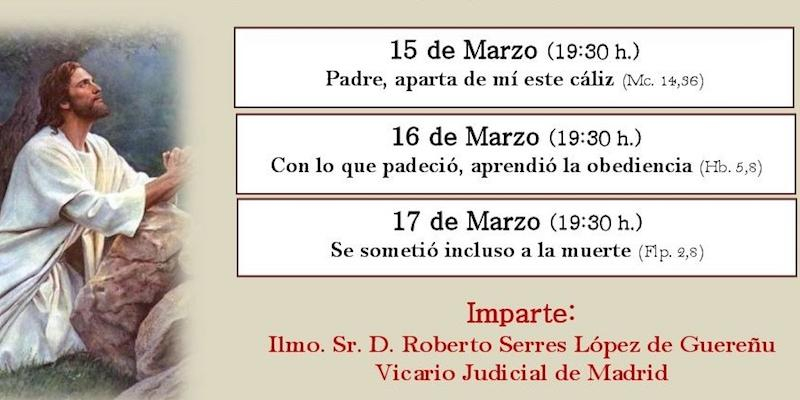 Roberto Serres dirige unas charlas cuaresmales en San Sebasti&aacute;n M&aacute;rtir de Carabanchel