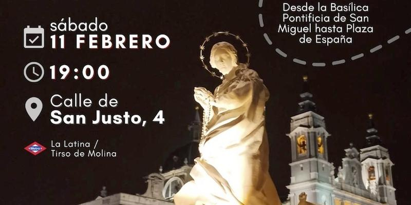 La Asociación del Rosario por la Juventud de España invita a rezar la oración mariana por las calles de Madrid