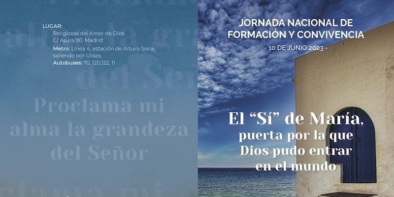 CEDIS celebra su jornada nacional formativa con el lema &#039;El Sí de María, puerta por la que Dios pudo entrar en el mundo&#039;