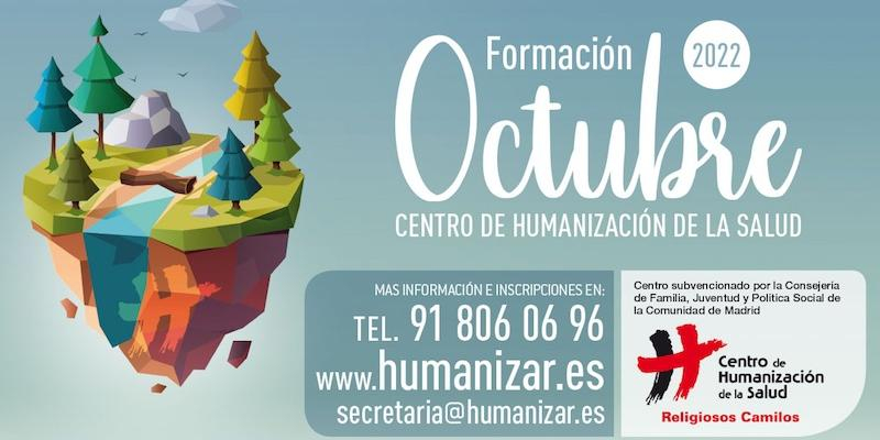 El Centro de Humanización de la Salud de Tres Cantos presenta las actividades formativas del mes de octubre