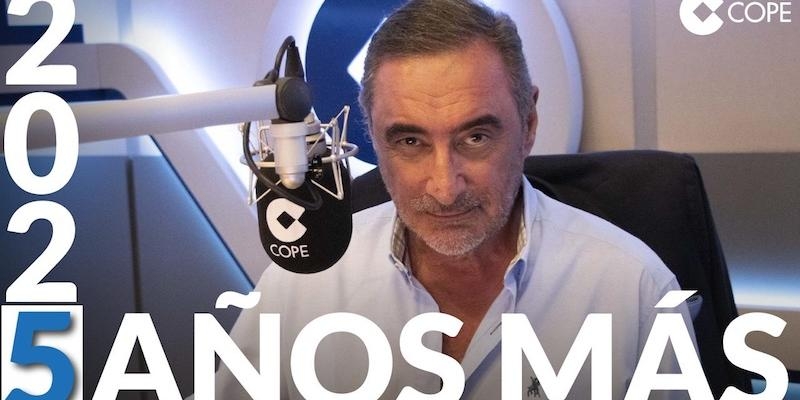 Carlos Herrera renueva por cinco a&ntilde;os m&aacute;s su compromiso con los oyentes de COPE