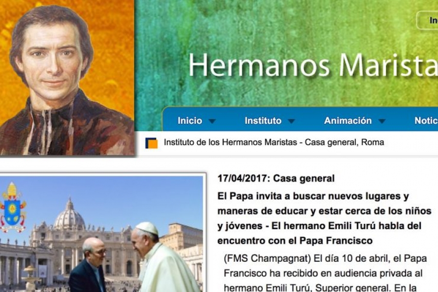 Carta del papa Francisco a los Hermanos Maristas, con motivo del bicentenario de la congregaci&oacute;n