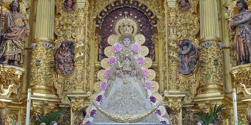 La Hermandad del Rocío de Moratalaz celebra en Nuestra Señora de los Apóstoles un triduo en honor a su titular