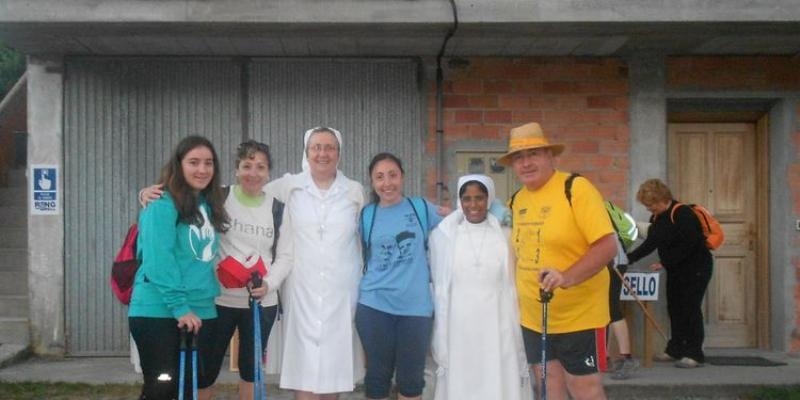 Las religiosas Guanelianas presentan su misi&oacute;n de acogida cristiana en el Camino 2019