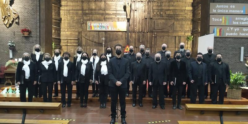 Schola Gregoriana de Madrid ofrece un concierto de Semana Santa en San Francisco Javier y San Luis Gonzaga