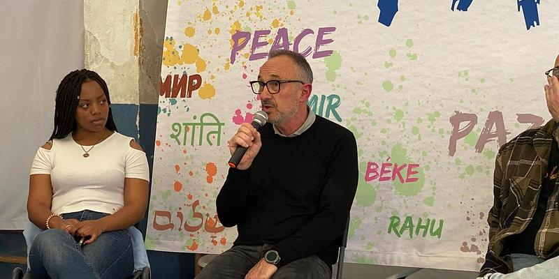 Furno Trujillo Villacorta, de Jóvenes por la Paz de Sant&#039;Egidio Madrid, tras el encuentro con los afectados por la DANA en Sedaví: «No estamos dormidos sino comprometidos por un mundo mejor»