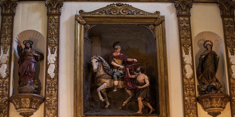 Juan Carlos Merino preside en San Mart&iacute;n de Tours una solemne Eucarist&iacute;a en honor al santo titular del templo