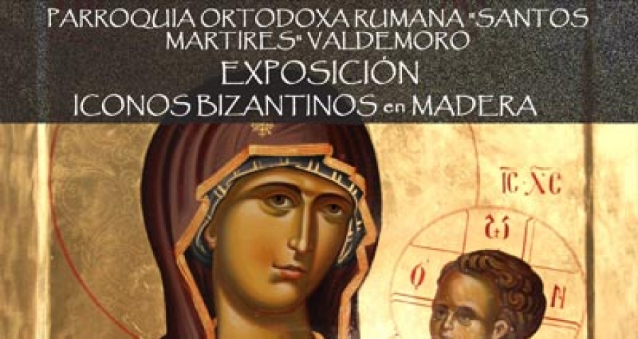 Exposici&oacute;n de iconos bizantinos en madera