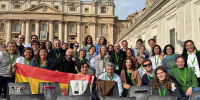 Los profesores universitarios vuelven del Jubileo del Mundo Educativo en Roma agradeciendo el peregrinar juntos y con la sensación de que habrá frutos en Madrid