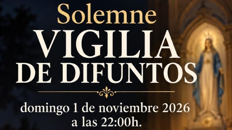 La bas&iacute;lica de la Milagrosa acoge la tradicional Vigilia de Difuntos de la Adoraci&oacute;n Nocturna