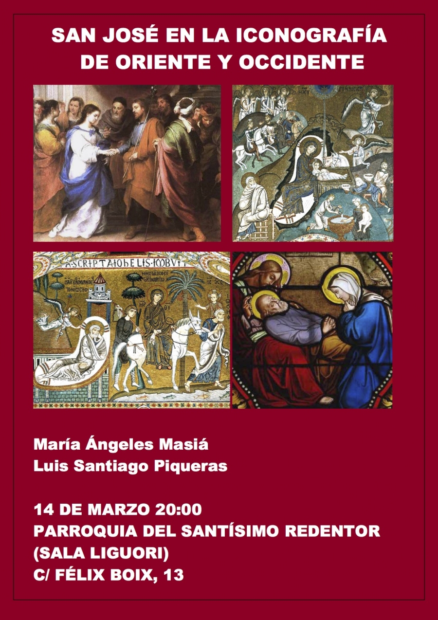 'San Jos&eacute; en la iconograf&iacute;a de Oriente y Occidente', a estudio en la parroquia Sant&iacute;simo Redentor
