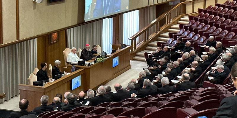 El Papa se reúne con los obispos españoles para hablar sobre los seminarios