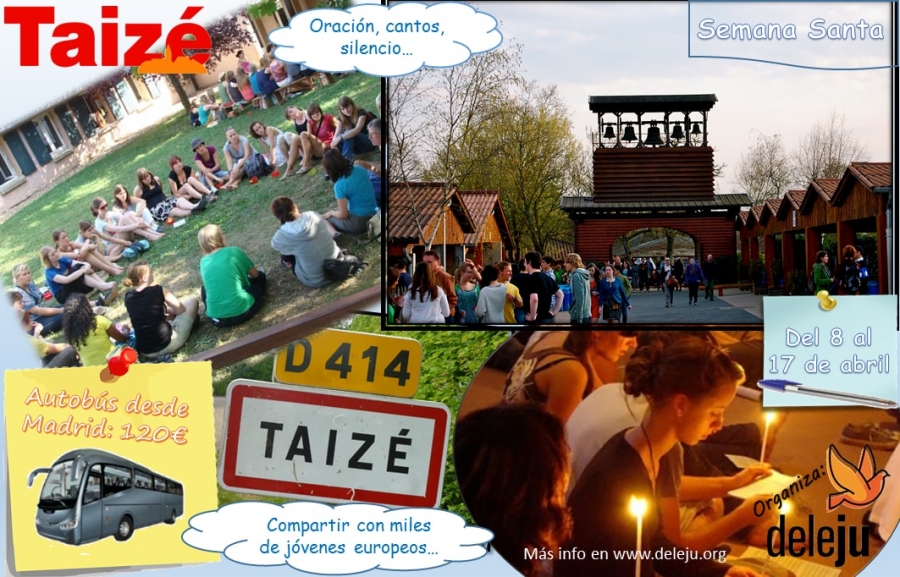 La Delegaci&oacute;n de Juventud organiza una peregrinaci&oacute;n a Taiz&eacute; en Semana Santa