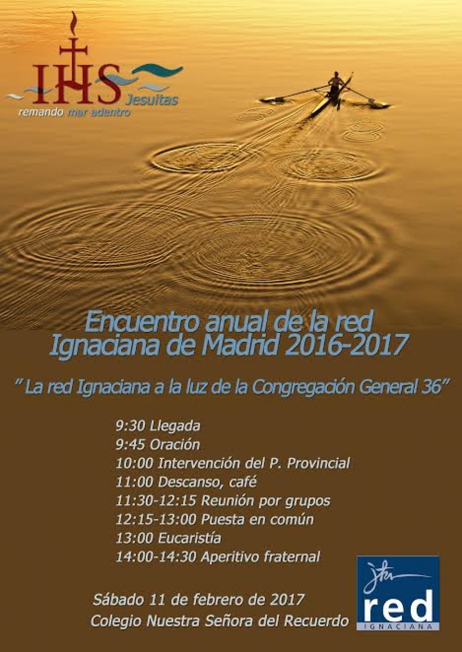 El provincial de los jesuitas interviene en el Encuentro Anual de la Red Ignaciana de Madrid