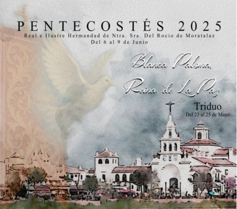 Solemne triduo en honor a Nuestra Señora del Rocío en Moratalaz “Blanca Paloma, Reina de la Paz” en la parroquia Nuestra Señora de los Apóstoles