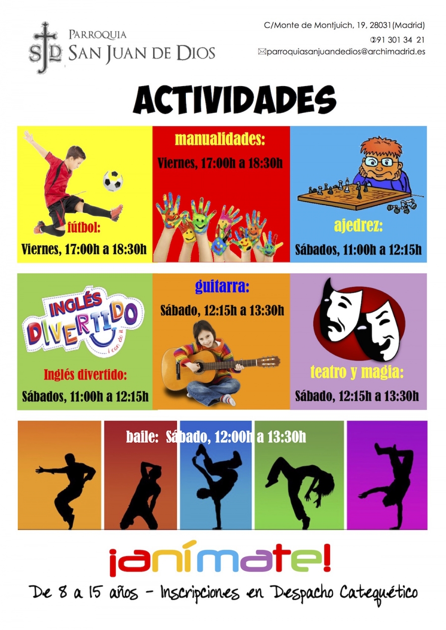 San Juan de Dios organiza actividades extraescolares para ni&ntilde;os y adolescentes