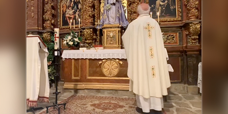 La parroquia virtual San José de la Sierra ofrece la Eucaristía todos los días