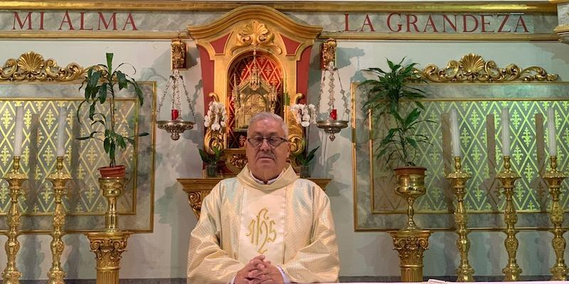 Samuel Urbina se despide este domingo de Nuestra Señora de los Ángeles con una solemne Eucaristía