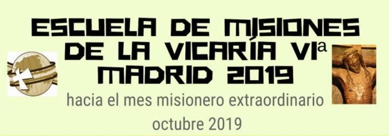 El misionero Rolando Ruiz presenta el Mes Misionero Extraordinario Octubre 2019 en la Escuela de Misiones de la Vicaría VI