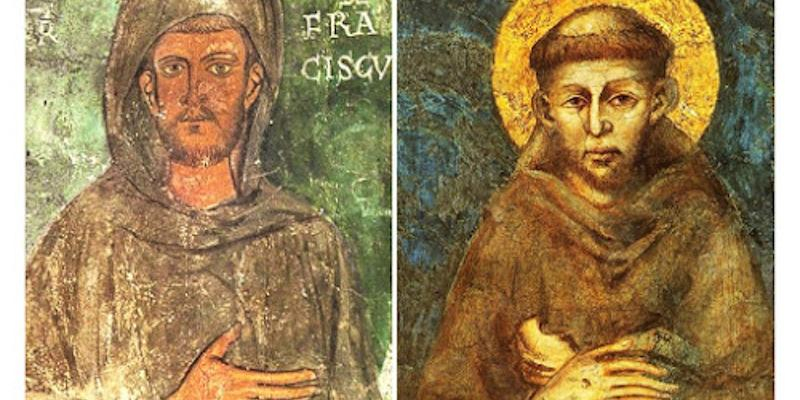 El padre Valentín Martín predica en la basílica de Jesús de Medinaceli la novena en honor a san Francisco de Asís