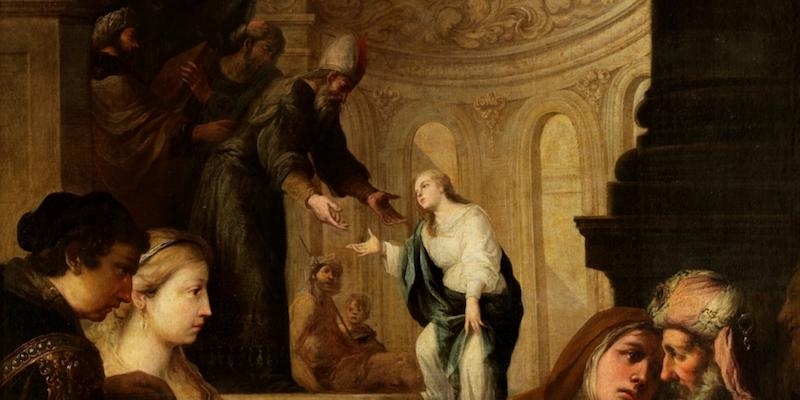 Las Hermanitas del Cordero celebran la fiesta de la Presentaci&oacute;n de la Virgen Mar&iacute;a en el Templo