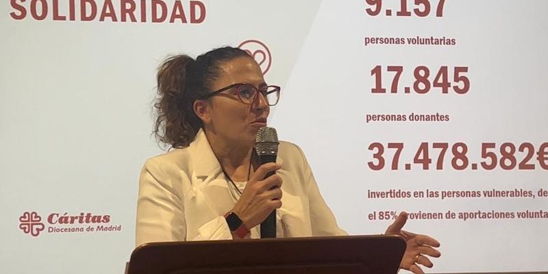 Pilar Algarate, secretaria general de Cáritas Diocesana de Madrid: «En el Día de Caridad hacemos visible el Amor con mayúsculas»