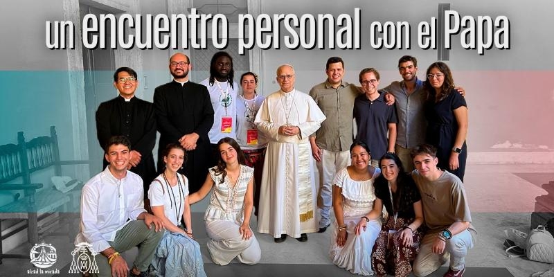 &laquo;Igual dice algo que te cambia la vida&raquo;: el recuerdo del encuentro con el Papa Le&oacute;n XIV a dos semanas de su llegada a Madrid