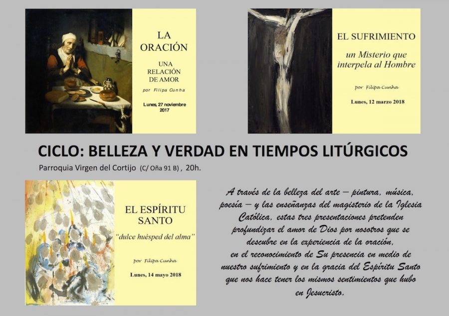 Virgen del Cortijo ofrece el ciclo &laquo;Belleza y verdad en tiempos lit&uacute;rgicos&raquo;