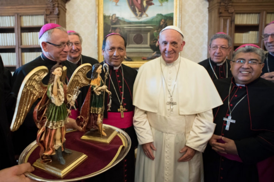 Visita &#039;ad limina&#039; de 29 obispos bolivianos al papa Francisco