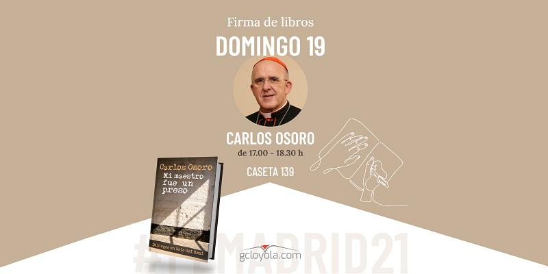 El arzobispo de Madrid acude a la Feria del Libro para firmar ejemplares de &#039;Mi maestro fue un preso&#039;