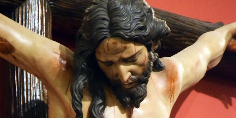 Óscar García Aguado preside en San Ramón Nonato una Misa solemne en honor al Santísimo Cristo del Perdón