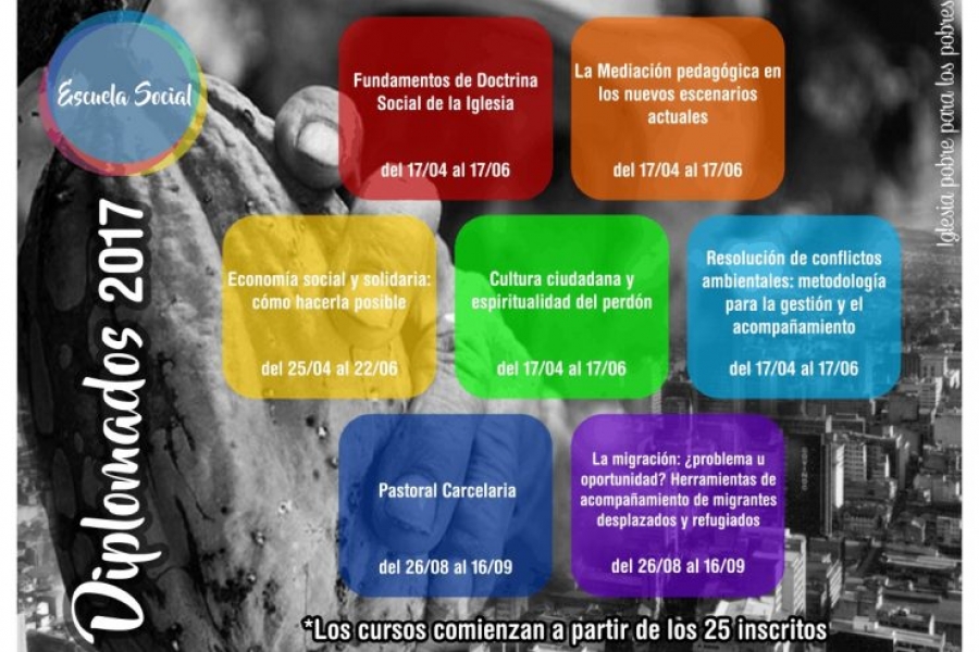 El CELAM abre nuevos cursos diplomados