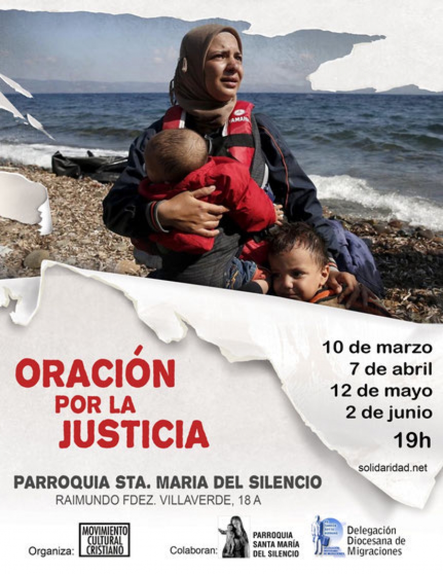 Santa Mar&iacute;a del Silencio acoge una oraci&oacute;n por la justicia