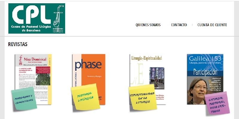 El Centro de Pastoral Lit&uacute;rgica pone en abierto sus revistas en l&iacute;nea