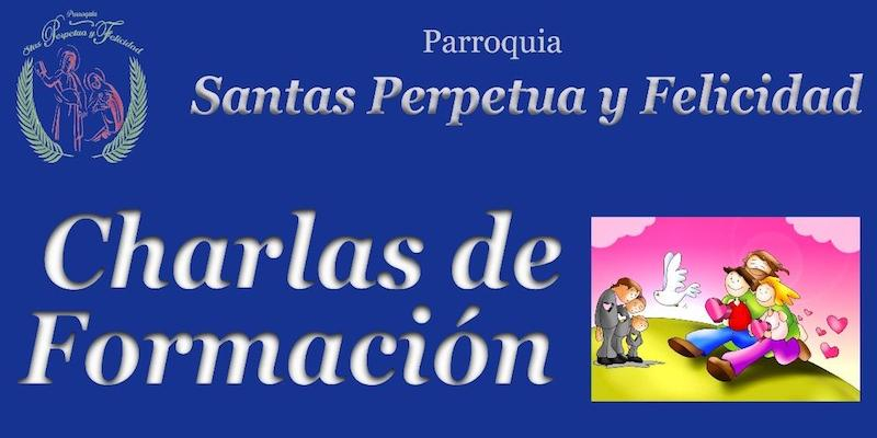 Santas Perpetua y Felicidad imparte charlas formativas mensuales