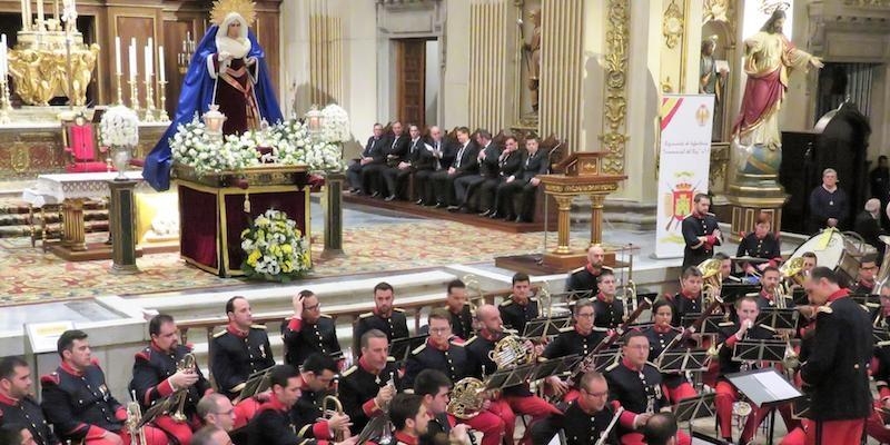 Suspendido el concierto de marchas procesionales de la Unidad de Música del Regimiento de Infantería Inmemorial del Rey en la colegiata