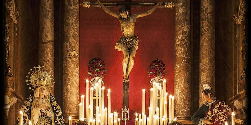 El Sant&iacute;simo Cristo de la Fe y Mar&iacute;a Sant&iacute;sima Inmaculada recuperan su salida estacional en la tarde del Domingo de Ramos